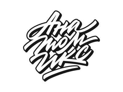 Anatomix. Lettering for t-shirt. Vitaly Kuzmin. Lettering. Анатомикс. Леттеринг для принта на футболку. Виталий Кузьмин. Леттеринг.